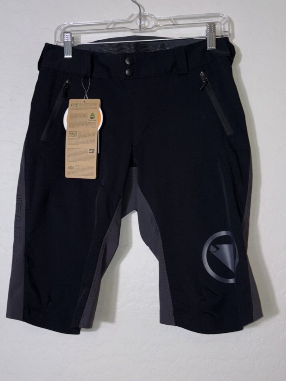Endura MT500 Spray II Womens Baggy Cycling Shorts Black Bike Ride Lightweight S
